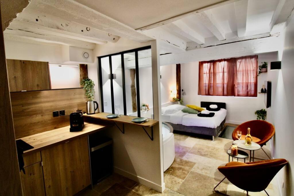 Le Spa Beauvoisine - Jacuzzi Sauna Rouen Centre Free Parking Eksteriør billede